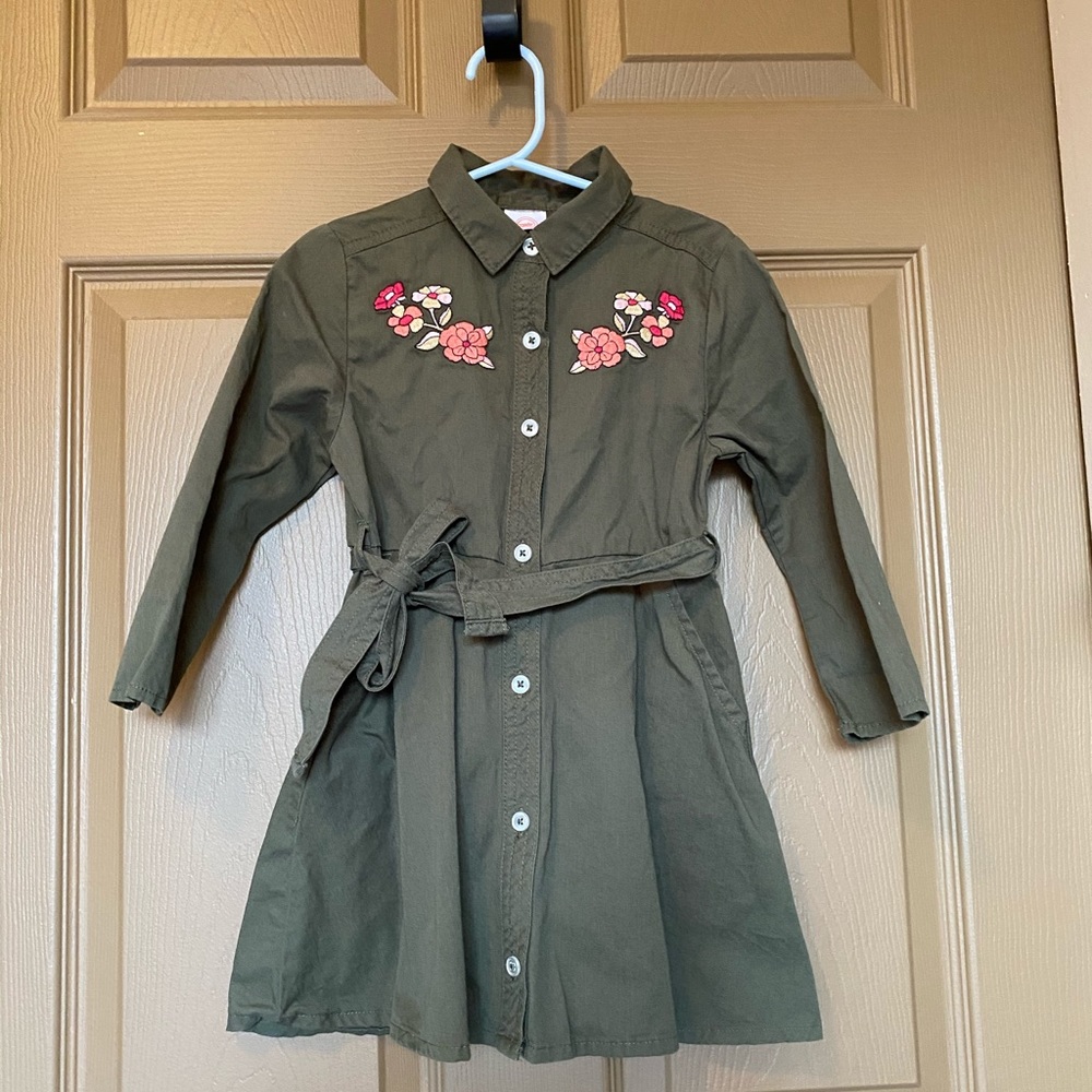 Girl’s Canvas Dress